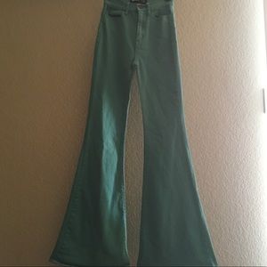 Urban Outfitters high rise flares